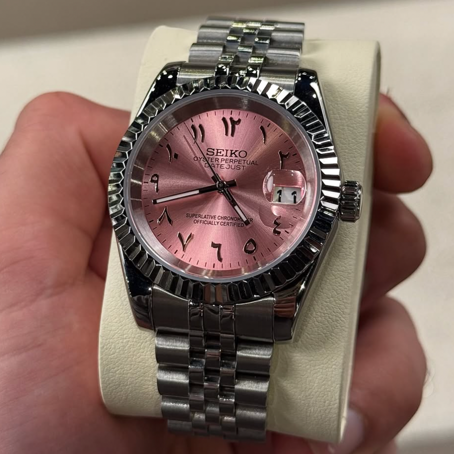 MONTURE® Baby Pink Arabic Dial