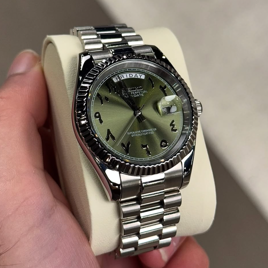 MONTURE® Pearl Olive Arabic Dial