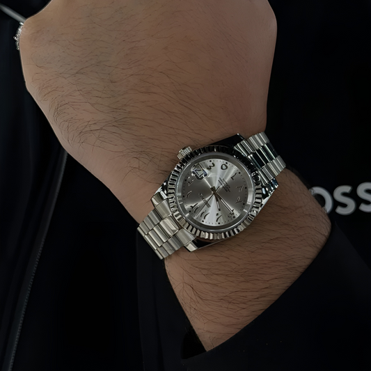 MONTURE® Titanium Arabic Dial