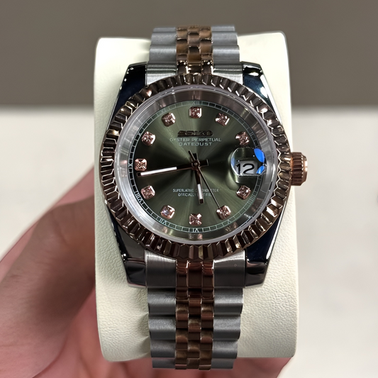 MONTURE® Royalé Olive Diamond Dial