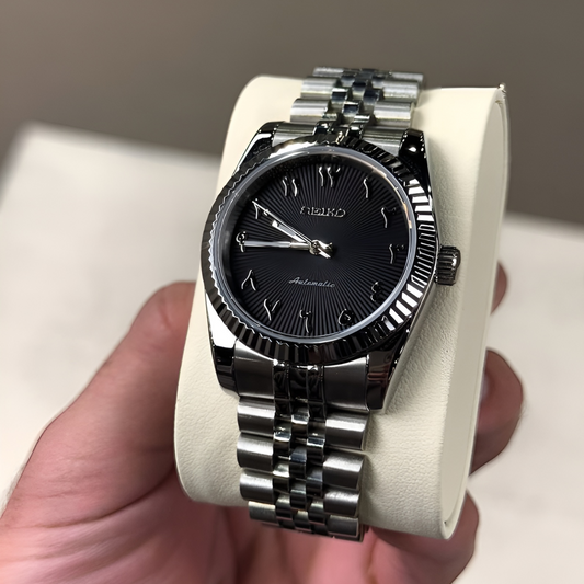 MONTURE® The Dawn Black Arabic Dial