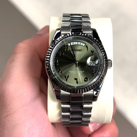 MONTURE® Pearl Olive Arabic Dial